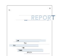 레포트표지 (하늘빛)